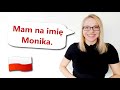 How to introduce yourself in Polish?