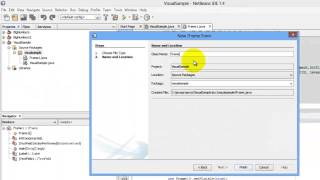 Java Tutorial 28 - Visual Programming in Java Using Netbeans