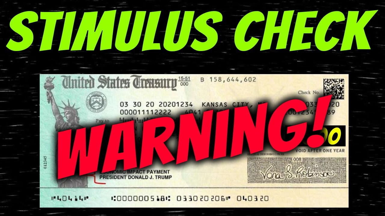 BEWARE! $600 Second Stimulus Check Update: MASSIVE Issues (Jan 5th ...