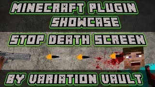 Minecraft Bukkit Plugin - Stop Death Screen - No more respawn screens!
