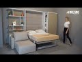 queen bed multimo akıllı mobilya