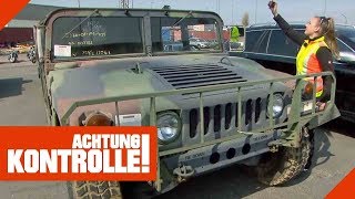 US-Militär Hummer importiert: Ist hier alles in Ordnung? | Achtung Kontrolle | Kabel Eins