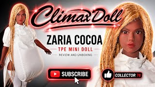 Climax Doll ZARIA 72 L Cocoa BBW Body TPE Mini Doll Review And Unboxing.