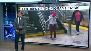 Migrant children selling candy and beverages, another face of the migrant crisis