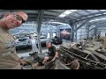 pro rally car technician tunes up rare wwii german tank destroyer