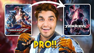 I became pro in Tekken 7 and started playing Tekken 8