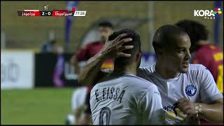 بمتابعة رائعة فاخري لاكاي يسجل هدف بيراميدز الثاني أمام سيراميكا كليوباترا | الدوري المصري 2022/2021