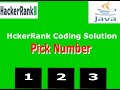 Solve HackerRank Coding Challenge in Java | Picking Numbers | Solution