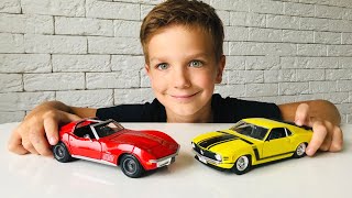 Mark and cars for kids - stories about old cars