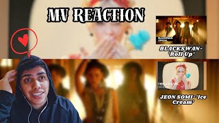 [REACTION] Reagindo a BLACKSWAN- 'Roll Up' & JEON SOMI - 'Ice Cream'