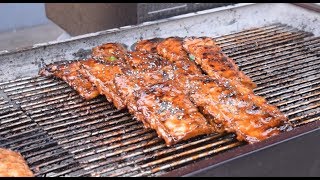 Street Food in Copenhagen: Pork Ribs BBQ - Denmark