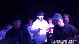 180310 BRUTE Cover EXO-The Eve // NTC U BO$$ at K-Pub K-Hip Party ( Part 2 )