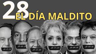 EL CLUB DE LOS 28 | EL DIA MALDITO PARA LA FARANDULA MEXICANA #silviapinal