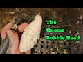 How I make a Gnome bobble head,  Wood carving.