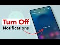 How To Turn Off App Notifications on Android?