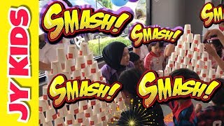 Mcdonald's Birthday Party ( Game - CUPS Stacking) - Chloe's 9th Birthday - JYKIDS