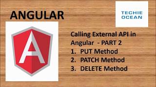 ANGULAR 15 Call Rest API using PUT,PATCH and DELETE