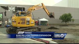 Garmin breaks ground on major expansion project