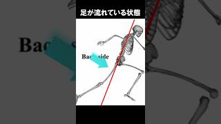 足が流れるとはどういうことか？ #足が速くなる　#陸上 #100m #50m走