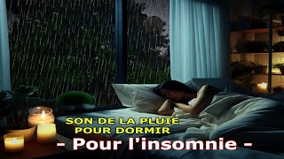 Son de la pluie pour dormir | Dormir plus vite pour l'insomnie