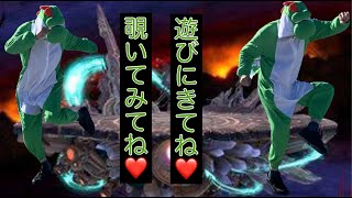 スマブラSP　メイト少しやります。