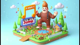 🌟 The Giant’s Happy Jump 2 | Fun Kids Song | Jumping with Joy! 🎶