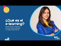 ¿Qué es el e-learning?