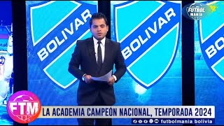 LOS LLAMATIVOS NÚMEROS CON LOS QUE BOLIVAR SALIÓ CAMPEÓN | Futbolmania