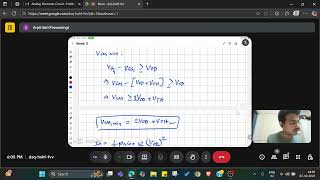 Week-11 NPTEL-Analog Electronic Circuits- PMRF Live session-11(July 2025) TA Arpit Bal
