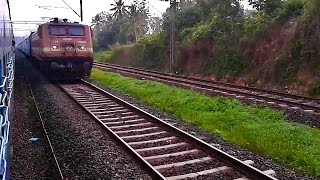 Ernakulam - Trivandrum Vanchinad Express breezes Chingavanam