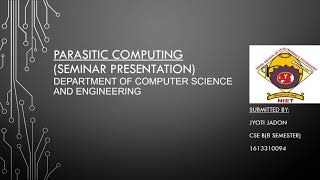 Parasitic computing