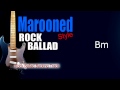 marooned rock ballad guitar backing track 73 bpm highest quality