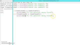 014 Learn python and ruby programming :- Find the greatest number