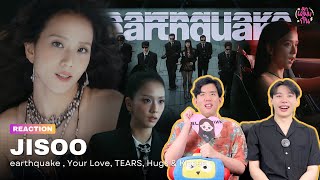 [REACTION] JISOO - earthquake, Your Love, TEARS, Hugs \u0026 Kisses | แม่จี้ผู้ให้!! เพลงดีติดหูสุด ๆ