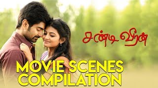 Chandi Veeran - Movie Scenes Compilation | Atharvaa | Anandhi | Lal
