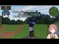 【vcr minecraft】the journey of the furnace pet【izuru day 1 yuuhi】【eng jp sub】