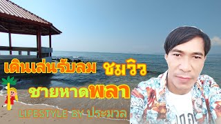 เดินเล่น รับลม ชมวิว ชายหาดพลา lifestyle by ประมวล