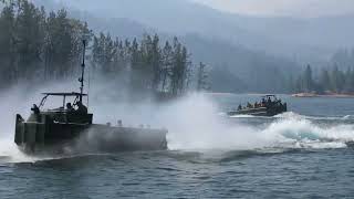 132nd Multi-Role Bridge Company builds bridges at Whiskeytown Lake