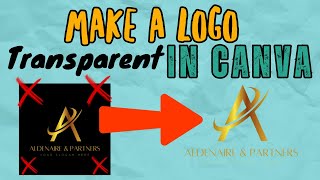 How to make a logo transparent in canva (2024 tutorial)