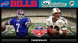 Flutie vs. Marino in a WILD Ending! (Bills vs. Dolphins 1998, AFC Wild Card)