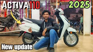 Honda Activa 110 | New 2025 Model OBD-2 fi New features price mileage review #activa #scooter #views