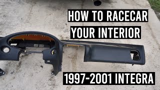 Going Full Racecar Interior With The Integra (EP. 1)