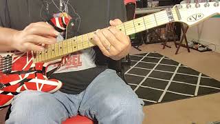 How I Do The Eddie Van Halen Screaming Harmonics