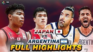 JAPAN vs ARGENTINA "FULL HIGHLIGHTS" | Aug. 22, 2019 | FRIENDLY MATCH | FIBA WC PREPARATION