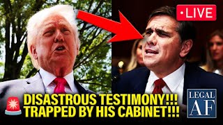 LIVE: Trump TRAPPED by His CABINET in DISASTROUS TESTIMONY!!! | Legal AF
