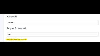 CakePHP 4 Retype password match validation (47)