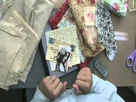 Fabric and Lace Composition Journal Promo Fabric and Lace Composition Journal Promo