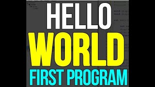 Java Tu-04 First Java Program- display of Hello world!