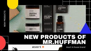 Asort in house Brand’s New Product of Mr.Huffman | Hair wax , Face wash and scrub,shaving cream etc