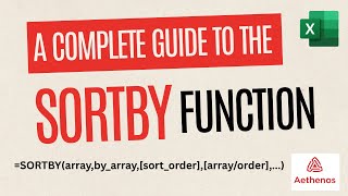 A Complete Guide to the SORTBY Function